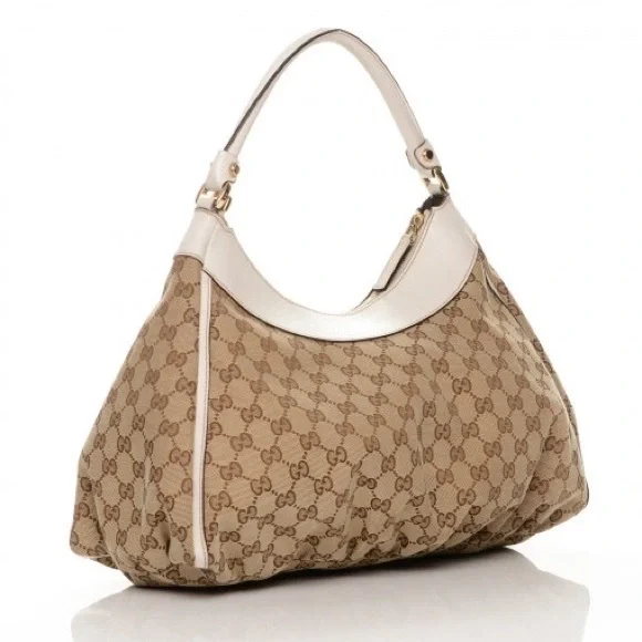 Gucci D-Ring Hobo Shoulder Bag 100% Authentic - Picture 4 of 7